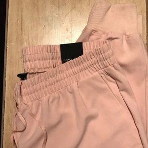 Lane Bryant pink jogger